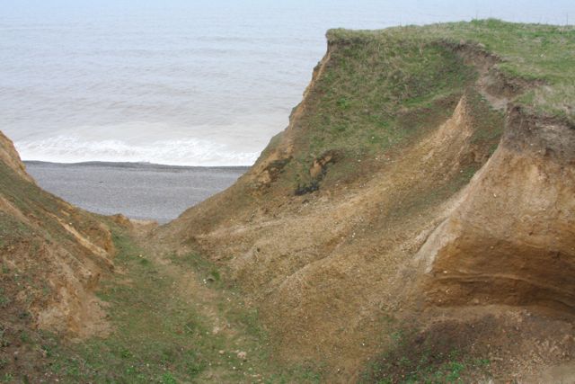 erosion of cliffs